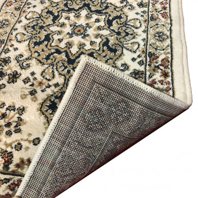 Classic furnishing carpet 100% polypropylene Kazak cream color