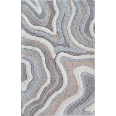 Grey Dune Sobel 100% cotton bathroom carpet