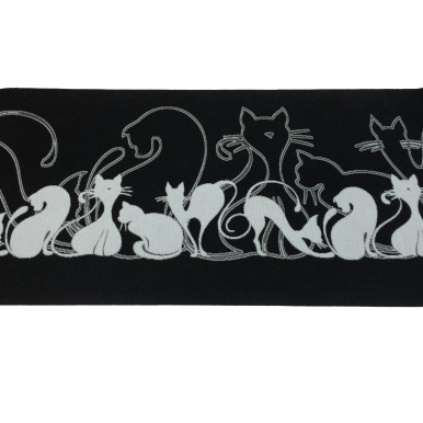 CARPET RUNNER FOR KITCHEN AND BATHROOM WITH CATS PRINT