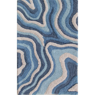 Blue Dune Sobel 100% cotton bathroom carpet