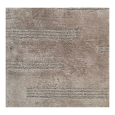 Bathroom rug Lines 100% mink cotton
